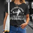 Bitte Nicht Stören Ich Schaue Football Grung T-Shirt Geschenke für Sie