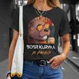 Bober Kurwa Polish Beaver Meme Bobr Ja Pierdole T-Shirt Geschenke für Sie