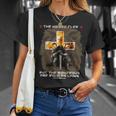 Bold As Lions Prayer Warrior Croix Graphique T-Shirt Cadeaux pour elle