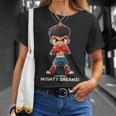 Boxeo Para Niños Tiny Fists Mighty Dreams Sin Mangas Camiseta unisex Regalos para ella