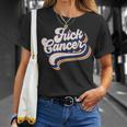 Cancer Cancer Survivor Retro Cancer T-Shirt Geschenke für Sie