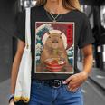 Capybara Ramen Japanese Graphic Kawaii Anime T-Shirt Gifts for Her