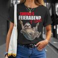 Carina Rente Feierabend Faultierorname Spruch T-Shirt Geschenke für Sie