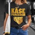 Carnival Outfit Costume Fancy Dress Cheese Princess T-Shirt Geschenke für Sie