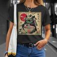 Cat Ramen Japanese Samurai Kawaii Cat Anime Girls Boys T-Shirt Gifts for Her
