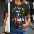Cat-Rocking I N My-School-Shoes-Back To-School-Cat-Lover T-Shirt Gifts for Her