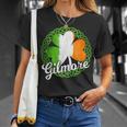 Celtic Theme Gilmore Irish Family Name T-Shirt Gifts for Her