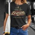 C'est Un Brown Truc De Tu Ne Comprendrais Pas Brown Nom T-Shirt Cadeaux pour elle
