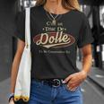 C'est Un Dolle Truc De Tu Ne Comprendrais Pas Dolle Nom T-Shirt Cadeaux pour elle