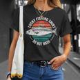 Chemise De Pêche Porte-Bonheur Pour Chasseur Et Pêcheur T-Shirt Cadeaux pour elle