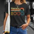Chemiseintage Humoristique En Forme De Chat Cadeau D'anniversaire 2000 Pour Homme Et 22 Ans T-Shirt Cadeaux pour elle