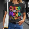 Cinco De Mayo Mexican Taco 5 De Mayo Lets Fiesta Party T-Shirt Gifts for Her