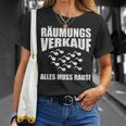 Clearance Sale Everything Must Raus Party T-Shirt Geschenke für Sie