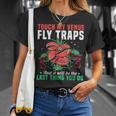 Colorful Venus Flytrap Botanical Carnivorous Plant T-Shirt Gifts for Her