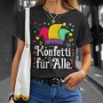 Confetti And Fool Cap Carnival Costume T-Shirt Geschenke für Sie