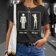 Cool Girlfriend Your Girl My Girl T-Shirt Geschenke für Sie