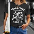 Cool Grandpa Play Dart Saying For Dart Player T-Shirt Geschenke für Sie