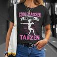 Coole Girlchen Kann Tanzen Dance Dance Sayings Dancer T-Shirt Geschenke für Sie