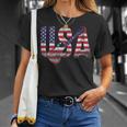 Country Musique Retro Guitare Musique Usa Country T-Shirt Cadeaux pour elle