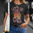 Cowboy Hat Boots Let Is Go Girls Western Pink Cowgirls T-Shirt Geschenke für Sie