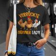 Crazy Chicken Lady Farmer Chicken S T-Shirt Geschenke für Sie