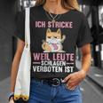 Crochet Sewing Knitting T-Shirt Geschenke für Sie