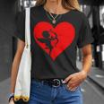 Cupid With Bow And Arrow Fun Love Heart T-Shirt Geschenke für Sie