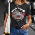 Cute Baby Hippo Moo Deng Bouncy Pig In Thai Hippopotamus T-Shirt Gifts for Her