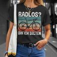 Cycling Fahrradfahrer Radlos Bin Ich Selten T-Shirt Geschenke für Sie