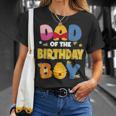 Dad And Mom Of The Birthday Boy Bee Honey Family Party Decor T-Shirt Gifts for Her