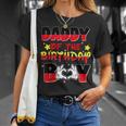 Dad And Mom Daddy Of The Birthday Boy Family Party Decor T-Shirt Gifts for Her