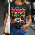 Dad And Mom Daddy Of The Birthday Boy Family Party Decor T-Shirt Gifts for Her