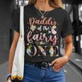 Dad And Mom Daddy Fairy One Birthday Girl Family Party Decor T-Shirt Gifts for Her