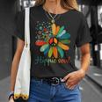 Daisy Peace Sign Hippie Soul Flower Lovers T-Shirt Gifts for Her