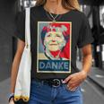 Danke Bundeskanzler Angela Merkel T-Shirt Geschenke für Sie