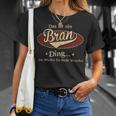 Das Ist Ein Bran Ding Das Würdest Du Nicht Verstehen Bran Name T-Shirt Geschenke für Sie