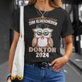 Doctor 2024 Graduation PhD Graduation Party Doctorate T-Shirt Geschenke für Sie