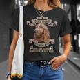 Dog Saying For Dog Lovers Cocker Spaniel T-Shirt Geschenke für Sie