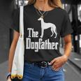 The Dogfather Greyhound T-Shirt Geschenke für Sie