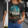 Dolomites Travel Trip Exploring Souvenir Dolomites Italy T-Shirt Gifts for Her
