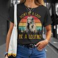 Don't Be A Lady Be A Legend Vintage T-Shirt Gifts for Her