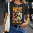 Downhill Papa Bicycle Bike Mtb T-Shirt Geschenke für Sie