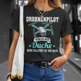 Drhnenpilot Wenn Ich Mich Ducke Drone Slogan Fpv T-Shirt Geschenke für Sie