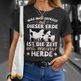 Farmers & Cow Motif Farm Beef Herd Cow Shepherd S T-Shirt Geschenke für Sie