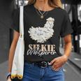 Fluffy Feathers Backyard Chicken Whisperer Silkie Chicken Lover Silky Chicken Small -Adult Short Sleeve Classic Fit Modern Classic Travel Poultry Enthusiasts T-Shirt Gifts for Her