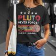 Never Forget Pluto Retrointage 1930 2006 Idea T-Shirt Geschenke für Sie