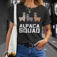 Alpaca For Alpaca Squad Lovers T-Shirt Geschenke für Sie