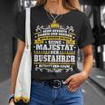 Bus Driver I Job Colleague Bus Job T-Shirt Geschenke für Sie