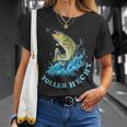 Fishing Saying With Fish And Bait T-Shirt Geschenke für Sie