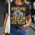 Hr Business Partner Job Title Camiseta unisex Regalos para ella